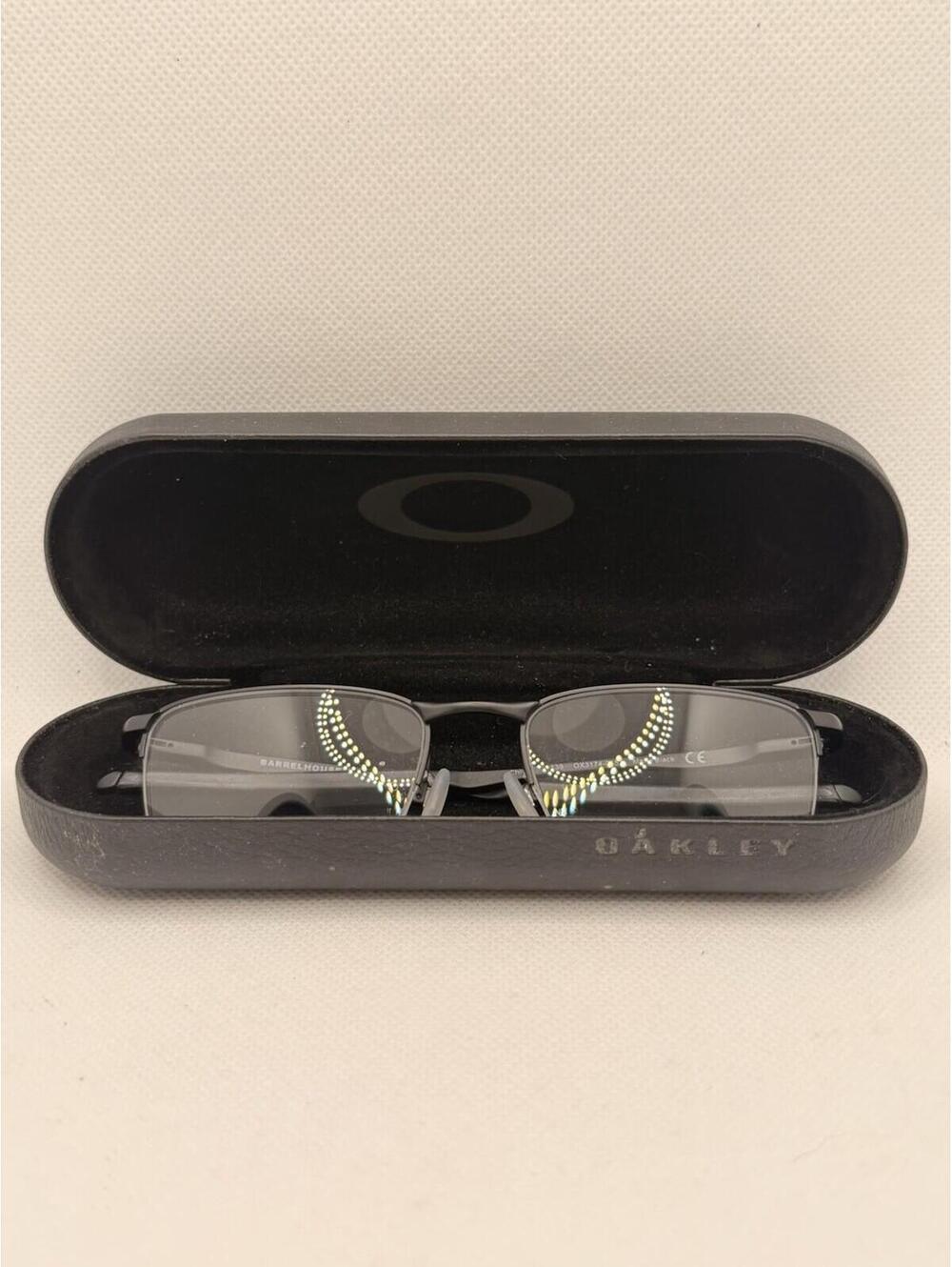 Oakley Barrelhouse 0.5 OX3174-0153 53o18 139 Matte Black Eyeglasses/Frames
